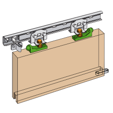 HENDERSON Marathon Senior Single Track Sliding Door Gear 900mm