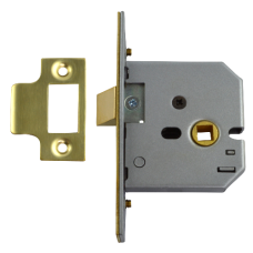 UNION 2677 Mortice Latch 64mm  - Polished Brass