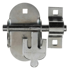 CROMPTON 004A  Oval Padbolt 114mm  - Galvanised