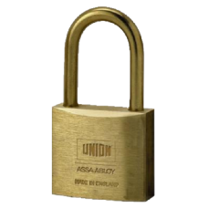 UNION 3102 Brass Open Shackle Padlock 50mm Keyed Alike `WVL482` 