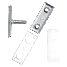 ERA 820 Locking Casement Stay Pin  - Satin Chrome