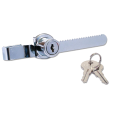 Hiatt 384B Rachet Showcase Lock 17mm KD  - Chrome Plated