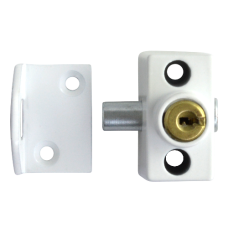 ERA 803 & 804 Sash Window Bolt  Cut Key  - White