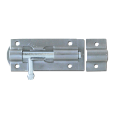 ASEC  Straight Tower Bolt  75mm - Zinc Plated