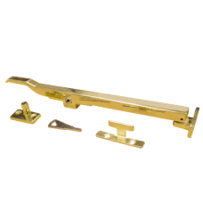 ASEC Locking Window Casement Stay  - Brass