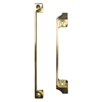 ASEC Rebate To Suit Asec Euro British Standard Sashlocks 13mm  - Polished Brass