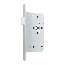 ASEC DIN Mortice Latch 60mm Radius  - Stainless Steel