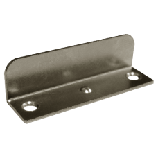 ASEC Furniture Lock Strike Plate  - Silver