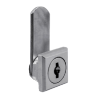 ASEC Square Mini KD Nut Fix Camlock 180o 8mm - Chrome Plated