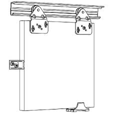 ASEC Sliding Wardrobe Single Gear Up to 1200mm