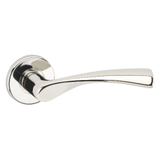 ASEC URBAN Phoenix Round Rose Latch Furniture  - Polished Nickel