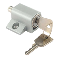 ASEC Patio Door & Window Lock Cylinder  - Silver