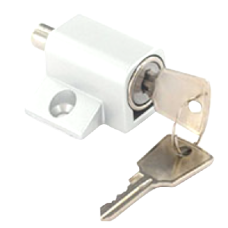 ASEC Patio Door & Window Lock Cylinder  - White