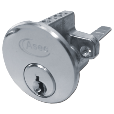 ASEC 5-Pin Rim Cylinder  Keyed Alike `B`  - Nickel Plated