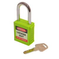 ASEC Safety Lockout Tagout Padlock  - Green