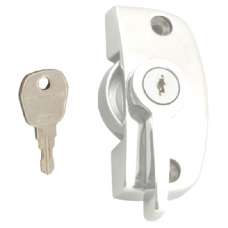 ASEC Window Pivot Lock  Locking Without Keep - White