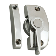 ASEC Window Pivot Lock  Non-Locking With 8.5mm Keep - Chrome Plated