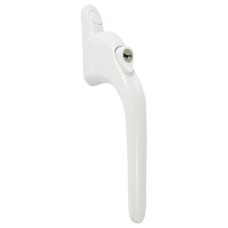 ASEC Espag Inline Handle With Spindle  40mm Spindle - White