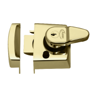 ASEC Kite BS Auto Deadlocking Nightlatch 40mm  - Polished Brass