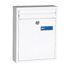 ASEC Modern Post Box  - White