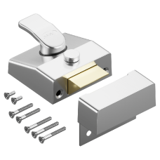 ASEC AS14 & AS18 Non-Deadlocking Nightlatch 40mm Case Only - Satin Chrome