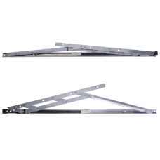 ASEC Restricted Top Hung Friction Hinge Pair 13mm 600mm - Stainless Steel