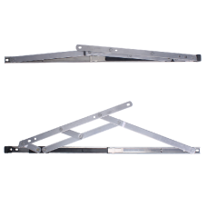 ASEC Restricted Top Hung Friction Hinge Pair 17mm 500mm - Stainless Steel