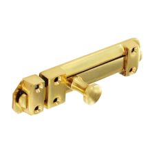 ASEC Heavy Door Bolt 150mm - Brass