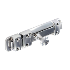 ASEC Heavy Door Bolt 100mm - Chrome