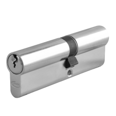 ASEC 6-Pin Euro Double Cylinder 100mm 45/55 40/10/50 Keyed To Differ  - Nickel Plated