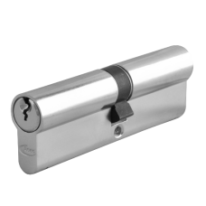 ASEC 6-Pin Euro Double Cylinder 100mm 50/50 45/10/45 Keyed To Differ  - Nickel Plated