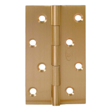 ASEC Solid Drawn Hinge 102mm - Satin Brass