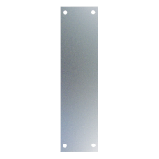 ASEC 75mm Wide Aluminium Finger Plate 300mm  - Anodised Aluminium