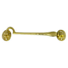 ASEC  Cabin Hook 152mm  - Polished Brass