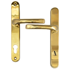 ASEC Kite Secure PAS24 2 Star 240mm Lever/Lever Door Furniture  - Gold