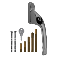 CHAMELEON Adaptable Multi Spindle Offset Window Espag Handle  Right Handed - Satin Chrome