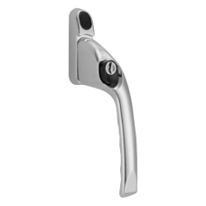 CHAMELEON Offset Locking Window Espag Handle  Right Handed - Polished Chrome