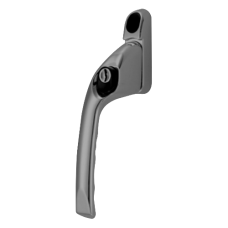 CHAMELEON Offset Locking Window Espag Handle  Left Handed - Satin Chrome