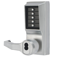 DORMAKABA Simplex L1000 Series L1021B Digital Lock Lever Operated  Left Handed No Cylinder LL1021B-26D - Satin Chrome