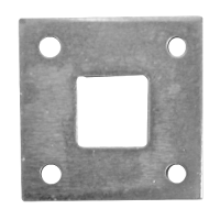 A PERRY AS584 Bolt Plate  - Zinc Plated