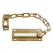 Hiatt 724 & 725 Door Chain  - Polished Brass