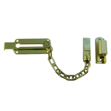 Hiatt 187 & 188 Locking Door Chain  KD  - Electro Brass