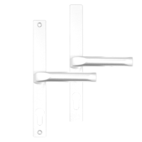 HOPPE UPVC Lever Door Furniture To Suit Fullex 68mm Centres  - White