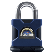 SQUIRE SS50P5 Stronghold Steel 5 Pin Open Shackle Padlock Keyed To Differ 