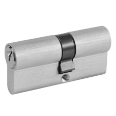 ERA 5-Pin Euro Double Cylinder 70mm 30/40 25/10/35 Keyed To Differ  - Satin Chrome