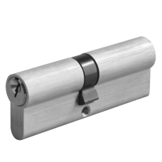 ERA 6-Pin Euro Double Cylinder 100mm 40/60 35/10/55 Keyed To Differ  - Satin Chrome