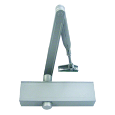 BRITON 1110 Size 2-4 Overhead Door Closer Silver  - Silver Enamelled