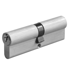 ERA 6-Pin Euro Double Cylinder 110mm 50/60 45/10/55 Keyed To Differ  - Satin Chrome