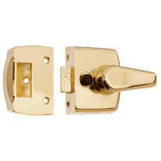 ERA 1430 & 1450 Non-Deadlocking Nightlatch 40mm Case Cyl  - Polished Brass