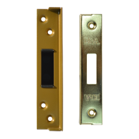 ERA 426 13mm Deadlock Rebate  - Polished Brass